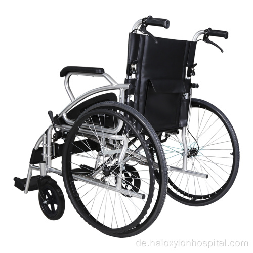 Stahlklappstuil -Rollstuhlfahrer